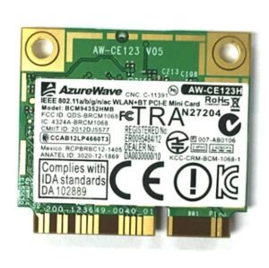 AzureWave Broadcom BCM94352HMB Half Mini PCIe WiFi BT 4 Card
